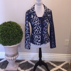 Clara S. - Leopard Print Blazer, camisole included